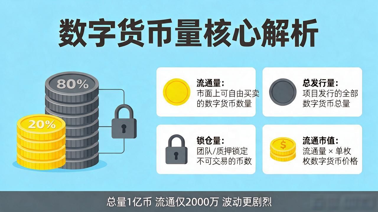 数字货币量讲解_数字货币交易量与流通量计算方法_币圈成交量放大价格不动含义
